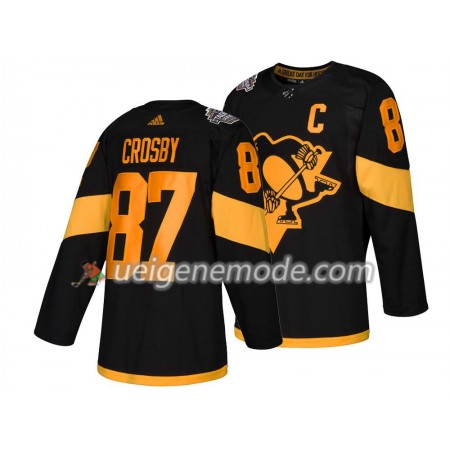 Herren Eishockey Pittsburgh Penguins Trikot Sidney Crosby 87 Adidas 2019 Stadium Series Authentic